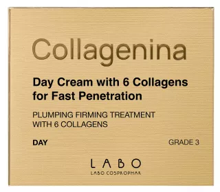 COLLAGENINA With 6 Collagens, Grade 3, Day sejas krēms, 50 ml