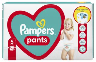 PAMPERS Maxi Pack 5 (12-17 kg) autiņbiksītes, 42 gab.