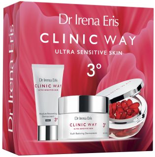 CLINIC WAY Ultra Sensitive Skin Nr. 3 komplekts, 1 gab.