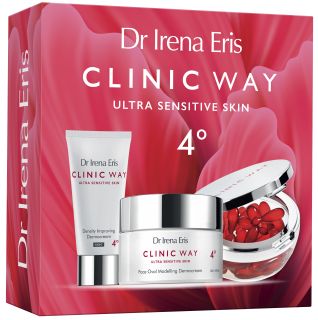 CLINIC WAY Ultra Sensitive Skin Nr. 4 komplekts, 1 gab.