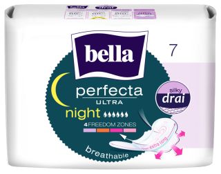 BELLA Ultra Night higiēniskās paketes, 7 gab.