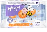 HAPPY Calendula WC mitrais tualetes papīrs, 42 gab.