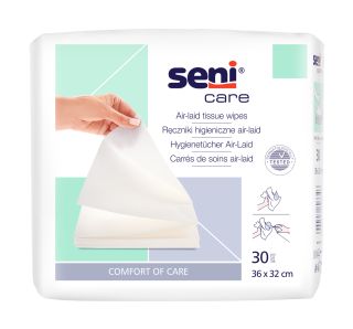 SENI Care Air-Laid salvetes, 30 gab.