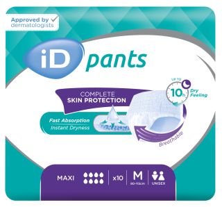 ID Pants Maxi M (80–115 cm) biksītes, 10 gab.