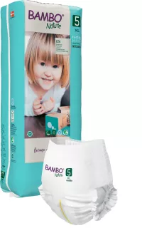 BAMBO NATURE Nature Nature Tall (11-17 kg) Size 5 autiņbiksītes, 38 gab.