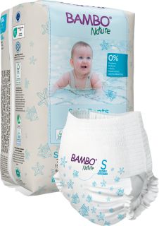 BAMBO NATURE Nature Swim Pants, S, 7-12 kg biksītes, 12 gab.