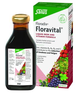 FLORADIX Floravital Dzelzs šķidrums, 250 ml