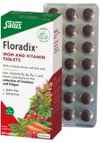 FLORADIX Iron and Vitamin tabletes, 84 gab.