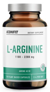 ICONFIT L-Arginine kapsulas, 90 gab.