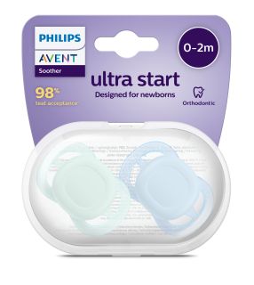 PHILIPS Avent Ultra Start Boys (0-2 m.) māneklītis, 2 gab.