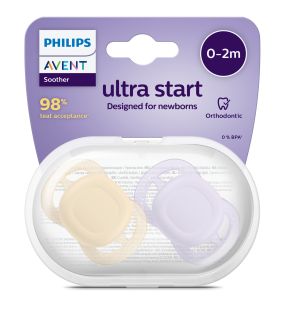 PHILIPS Avent Ultra Start Girls (0-2 m.) māneklītis, 2 gab.