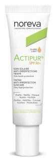 NOREVA Actipur BB Light SPF50+ sejas krēms, 30 ml