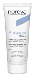 NOREVA Aquareva Light 24h Moisturizing sejas krēms, 40 ml