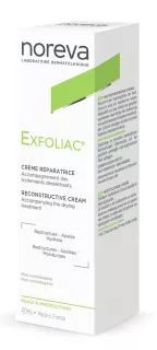 NOREVA Exfoliac Reconstructive sejas krēms, 40 ml