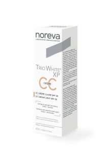 NOREVA Trio White XP CC Light SPF 30 sejas krēms, 40 ml