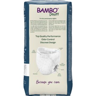 BAMBO Nature Dreamy Night Pants, 8-15 gadi, 35-50 kg biksītes, 10 gab.