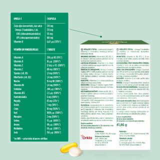 MOLLERS Total Omega - 3 tabletes + kapsulas, 56 gab.