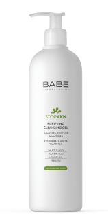 BABE AKN Purifying Cleansing attīrošs gels, 400 ml