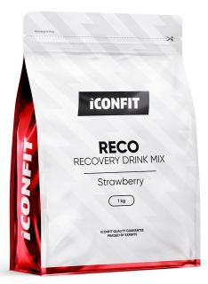 ICONFIT Reco - Strawberry pulveris, 1000 g