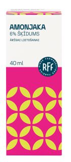 RFF Amonjaka 6% šķīdums, 40 ml