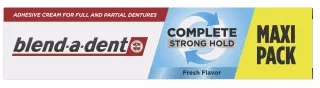 BLEND-A-DENT Complete Strong Hold, Fresh Flavor fiksējošs krēms zobu protēzēm, 71 ml