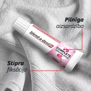 BLEND-A-DENT Complete Strong Hold, No Flavor fiksējošs krēms zobu protēzēm, 47 g