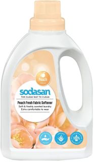 SODASAN Peach Fresh veļas mīkstinātājs, 750 ml