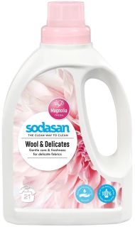 SODASAN Zīdam Un Vilnai šķidrais veļas mazgāšanas līdzeklis, 750 ml