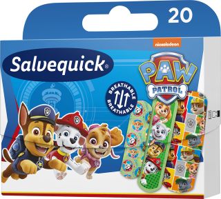 SALVEQUICK Paw Patrol Bērniem plāksteris, 20 gab.