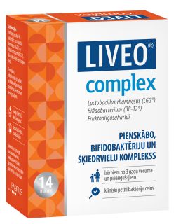 LIVEO Complex paciņas, 14 gab.