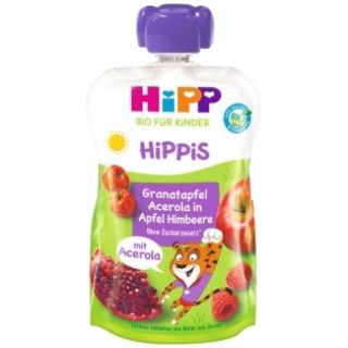 HIPP ābolu, aveņu, granātābolu, no 1gada biezenis, 100 g