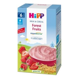 HIPP Milk & Cereal Forest Fruits (6+) biezputra, 250 g