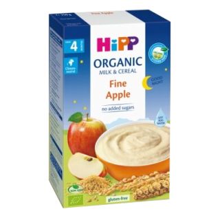 HIPP Organic Milk & Cereal Good Night Fine Apple (4+) biezputra, 250 g