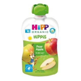 HIPP Organic Pear Apple (4+) biezenis, 100 g