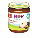 HIPP Organic Plum Apple (4+) biezenis, 125 g