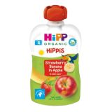 HIPP Organic Strawberry Banana in Apple (4+) biezenis, 100 g