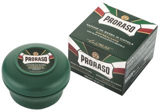 PRORASO Eucalyptus Oil and Menthol skūšanās ziepes, 150 ml