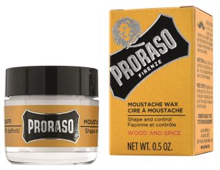 PRORASO Wood and Spice vasks ūsām, 15 ml