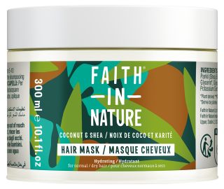 FAITH IN NATURE Coconut & Shea maska matiem, 300 ml