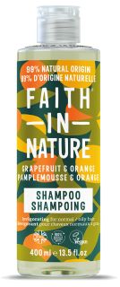 FAITH IN NATURE Grapefruit & Orange šampūns, 400 ml
