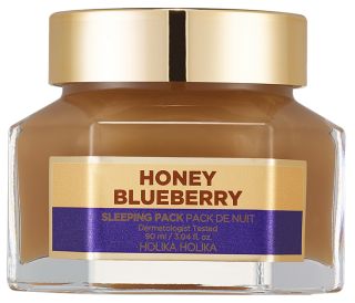 HOLIKA HOLIKA Honey Sleeping Pack (Blueberry Honey) sejas maska, 90 ml