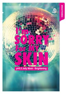 I'M SORRY FOR MY SKIN pH5.5 Jelly-Brightening sejas maska, 33 ml