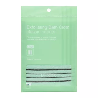 PURABLE Exfoliating Bath Cloth Classic Oriental sejas ādas attīrīšanai, 3 gab.