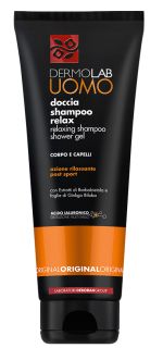 DERMOLAB Uomo Relax šampūns/dušas želeja, 250 ml