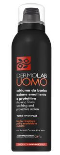 DERMOLAB Uomo Soothing and Protective Action skūšanās putas, 200 ml