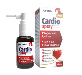 PARENE Cardio sprejs, 40 ml