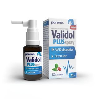 PARENE Validol Plus sprejs, 25 ml