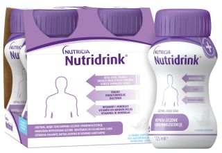 NUTRICIA Nutridrink Neutral bez specifiskas garšas 125 ml, 4 gab.