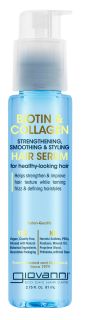 GIOVANNI Biotin & Collagen, Strengthening & Styling serums matiem, 81 ml