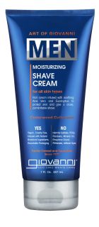 GIOVANNI Men Moisturising skūšanās krēms, 207 ml